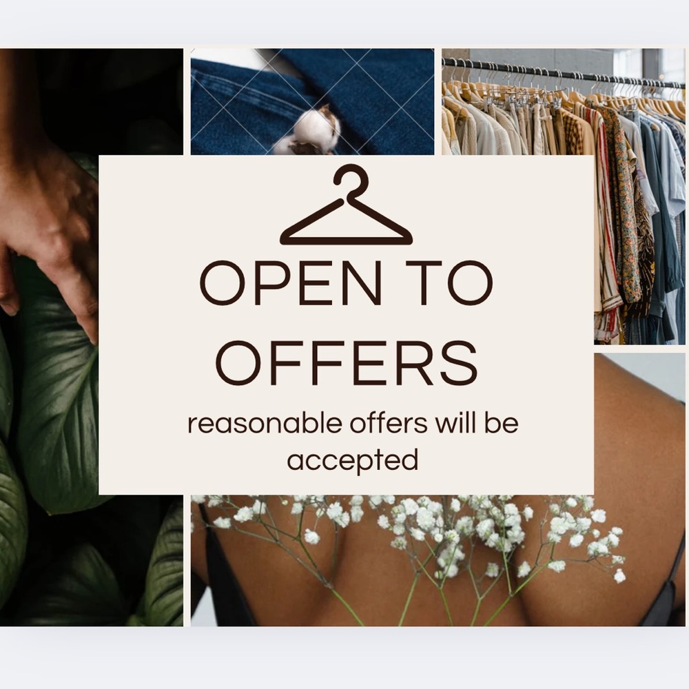 Open to Offers Sign
